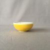 Keramikschale gelb für 9 cm, handbemalt, spülmaschinenfest, hergestellt in einer kleinen Manufaktur in Nijar