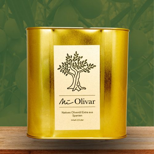 Mi Olivar fruchtig-pikantes Bio Olivenöl Ernte 2,5 Liter  2023
